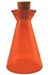orange pyramid reed diffuser bottle