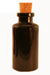 black mini apothecary reed diffuser bottle